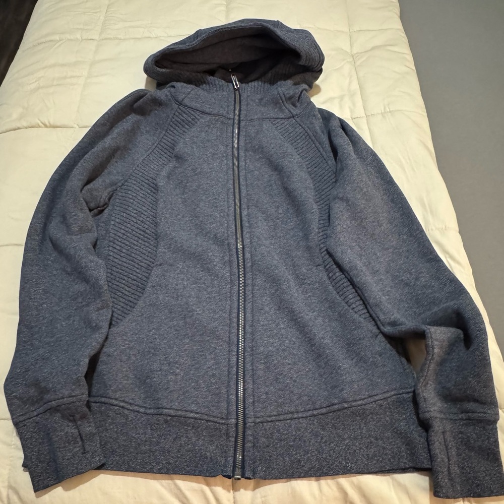 Lululemon Scuba Full Zip Navy Hoodie